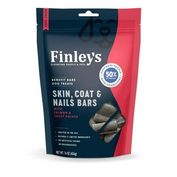 16oz Nutrisource Finley's Skin/Coat/Nails Soft Bar - Health/First Aid
